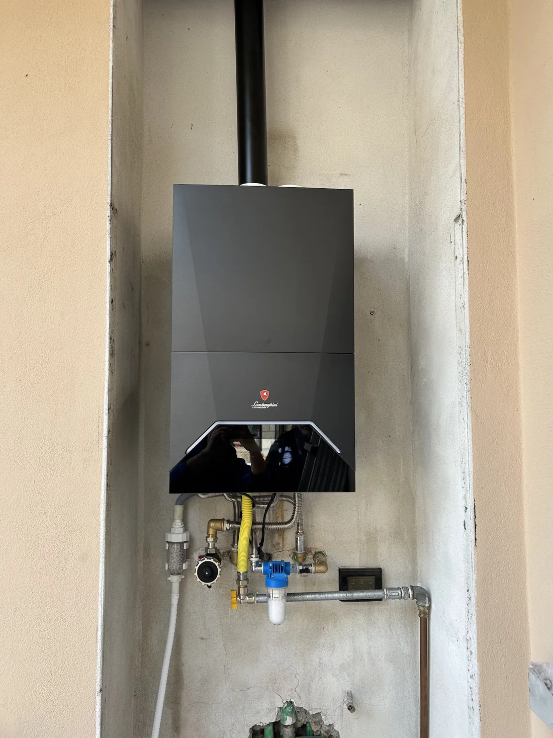 Caldaia murale installata da Assistech